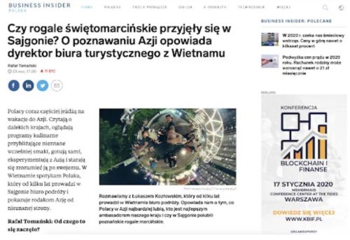 Business Insider, Łukasz Kozłowski