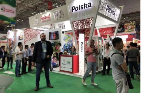 Poland Tastes Good - polskie stoisko na targach w Wietnamie